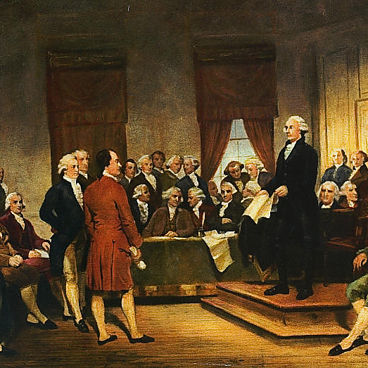 Illustration of the Constitutional Convention